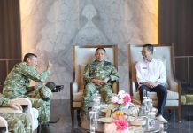 Panglima TNI Kunjungi Kepri, Amsakar Sambut di Batam Sebelum Bertolak ke Lingga