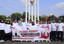 Semarak HUT ke-81 RI, UPT Pemasyarakatan se-Kota Batam Gelar Aksi Bersih Kemerdekaan