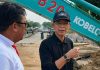 Amsakar Achmad Turun Lapangan, Pastikan Perbaikan Pipa Muka Kuning Rampung