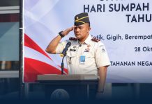 Kobarkan Semangat Persatuan, Rutan Balikpapan Gelar Upacara Hari Sumpah Pemuda ke-98